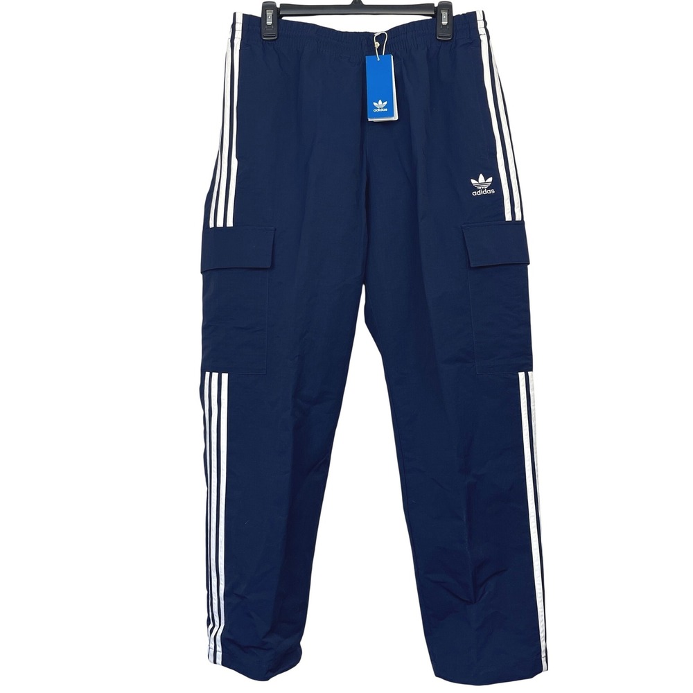 Adidas Men's Navy Cargo Pants